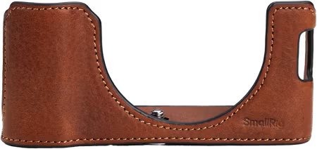 SmallRig 4699 Leather Half Case Kit for FUJIFILM X100VI (Brown)