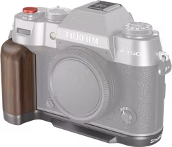 SmallRig 4736 Wooden L-Shape Grip for Fujifilm X-T50 Charcoal Silver