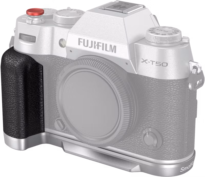 SmallRig 4713 Silicone L-Shape Handle for Fujifilm X-T50 Silver