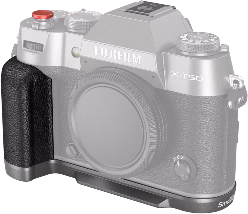 SmallRig 4712 Silicone L-Shape Handle for Fujifilm X-T50 Charcoal Silver