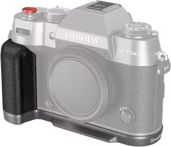 SmallRig 4712 Silicone L-Shape Handle for Fujifilm X-T50 Charcoal Silver