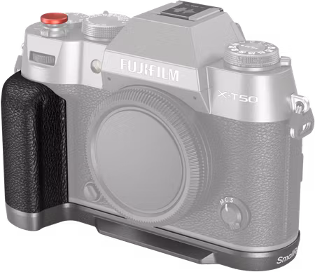 SmallRig 4712 Silicone L-Shape Handle for Fujifilm X-T50 Charcoal Silver