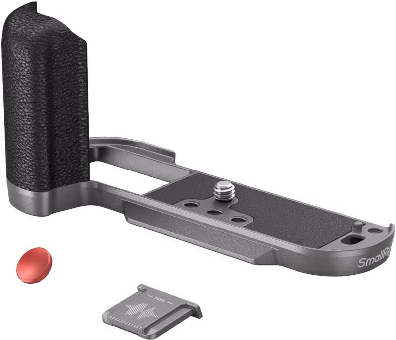 SmallRig 4712 Silicone L-Shape Handle for Fujifilm X-T50 Charcoal Silver