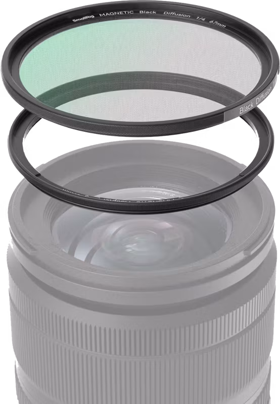 SmallRig 4583 Attachable 1/4 Effect Black Mist Filter (67mm)