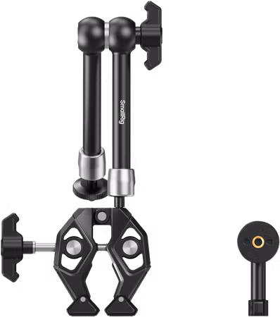 SmallRig 4454 Crab-Shaped Super Clamp Kit with Magic Arm