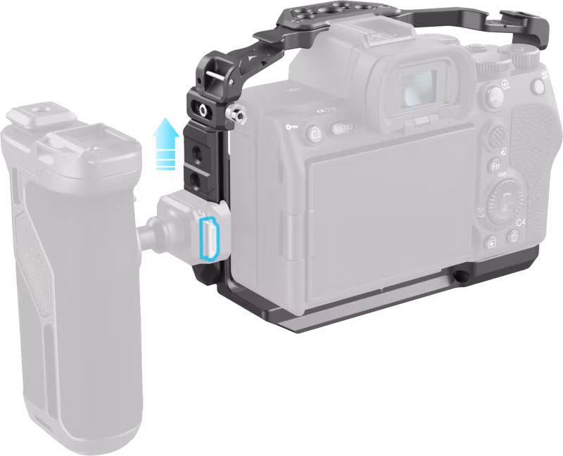 SmallRig 4481 HawkLock Quick Release Cage for Sony A 7R V / A 7 IV / A 7S III / A 1