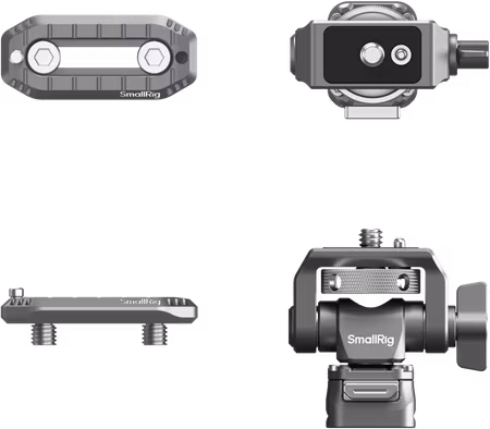 SmallRig 4487 HawkLock H21 Quick Release Monitor Support with NATO Clamp