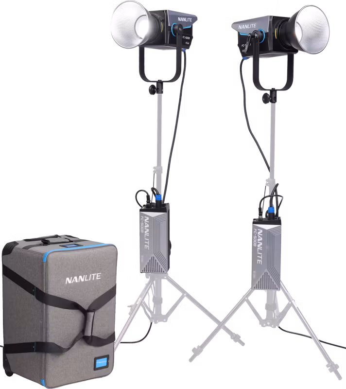 Nanlite FC-500B 2-Light Trolley Case Kit