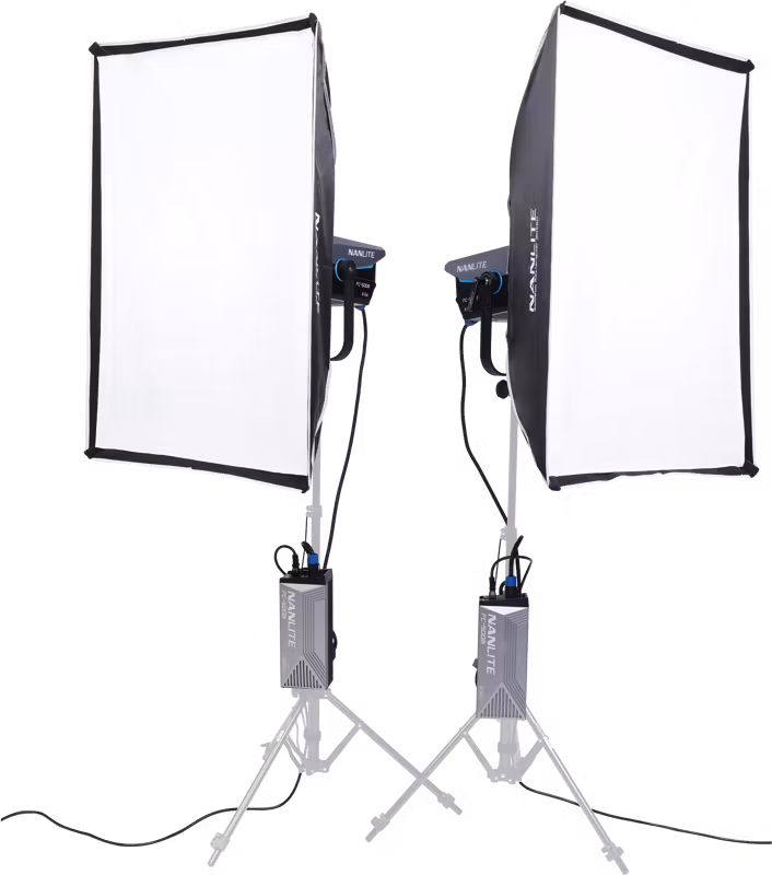 Nanlite FC-500B 2-Light Trolley Case Kit