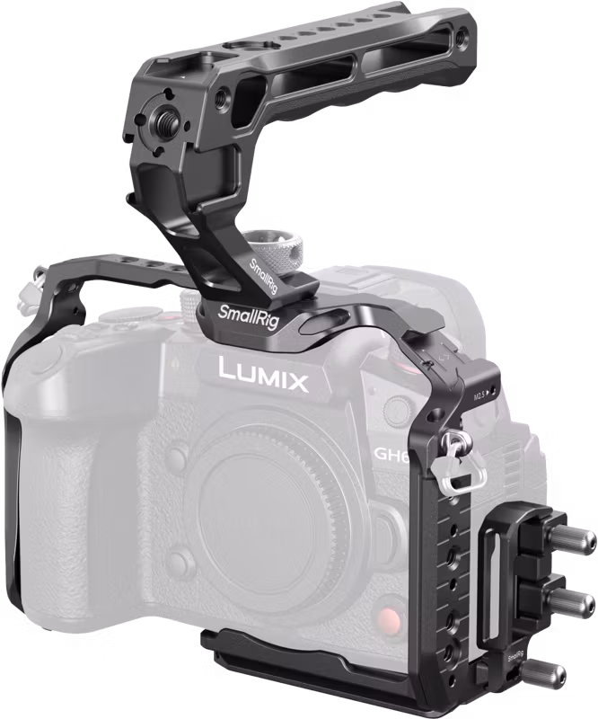 SmallRig 4825 HawkLock Quick Release Cage Kit for Panasonic Lumix GH7 / GH6