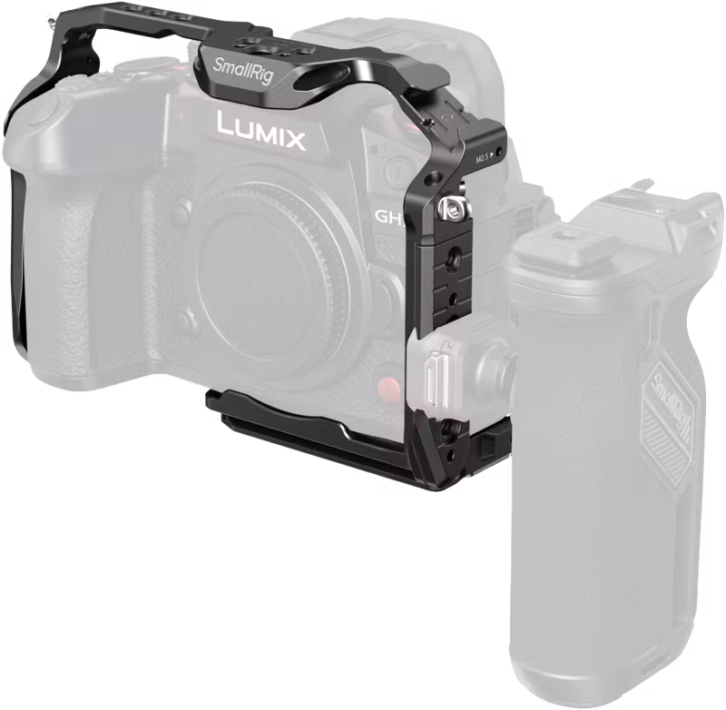 SmallRig 4824 HawkLock Quick Release Cage for Panasonic Lumix GH7 / GH6