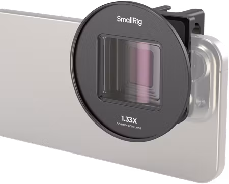 SmallRig 4590 Anamorphic Lens 1.33x for Mobile Phone (T-Mount)