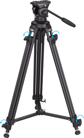 SmallRig 4684 Lightweight Video Tripod Kit AD-50 Lite
