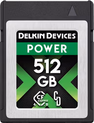 Delkin CFexpress 4.0 Power I Type B I R3650/W3240/SW820 512GB