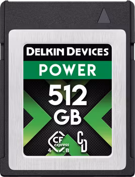 Delkin CFexpress 4.0 Power I Type B I R3650/W3240/SW820 512GB