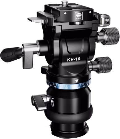 Sirui Pan & Tilt Head with Leveling Base KV-10