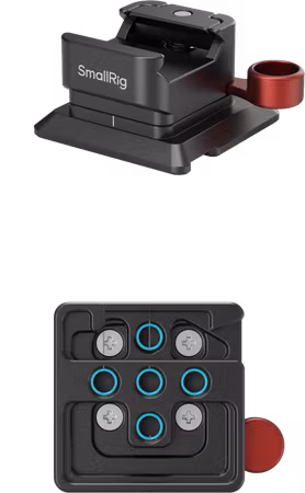 Abrazadera SmallRig 4857 NATO para placa de liberación rápida Arca-Swiss