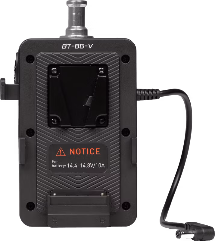 Nanlite V-mount Battery Grip with DC Connector