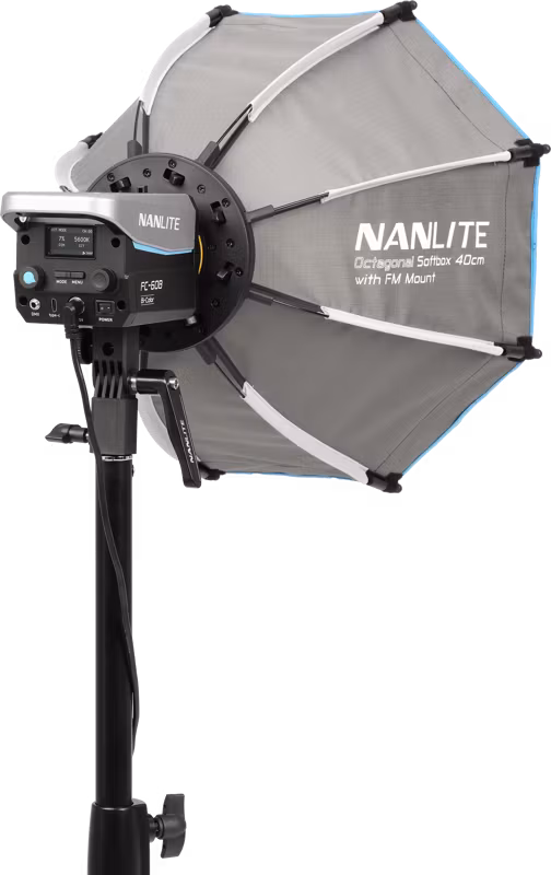 Nanlite Octagonal Softbox 40cm with FM Mount