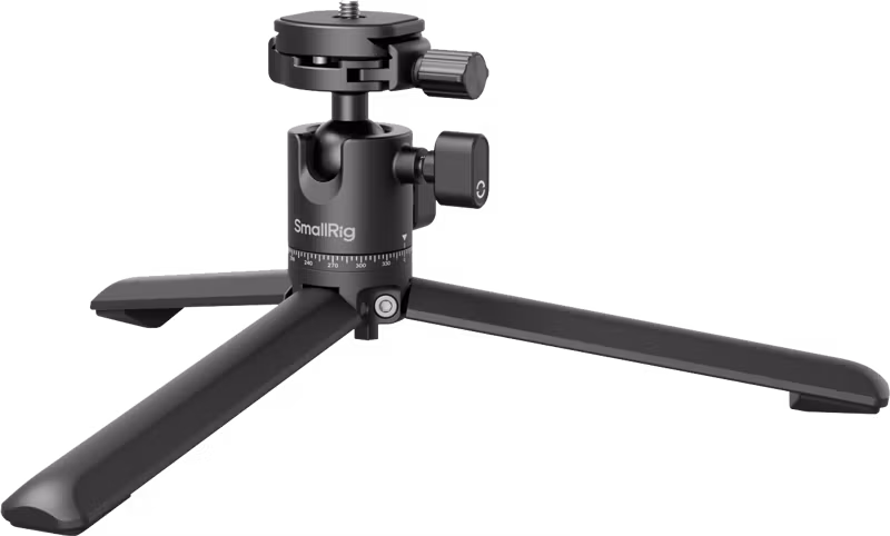 SmallRig 4630 Metal Tabletop Tripod with Arca-Swiss Quick Release Plate and Panoramic Ball Head