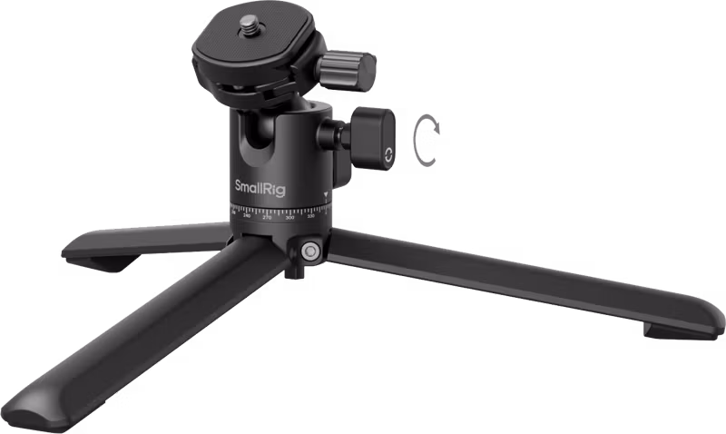 SmallRig 4630 Metal Tabletop Tripod with Arca-Swiss Quick Release Plate and Panoramic Ball Head