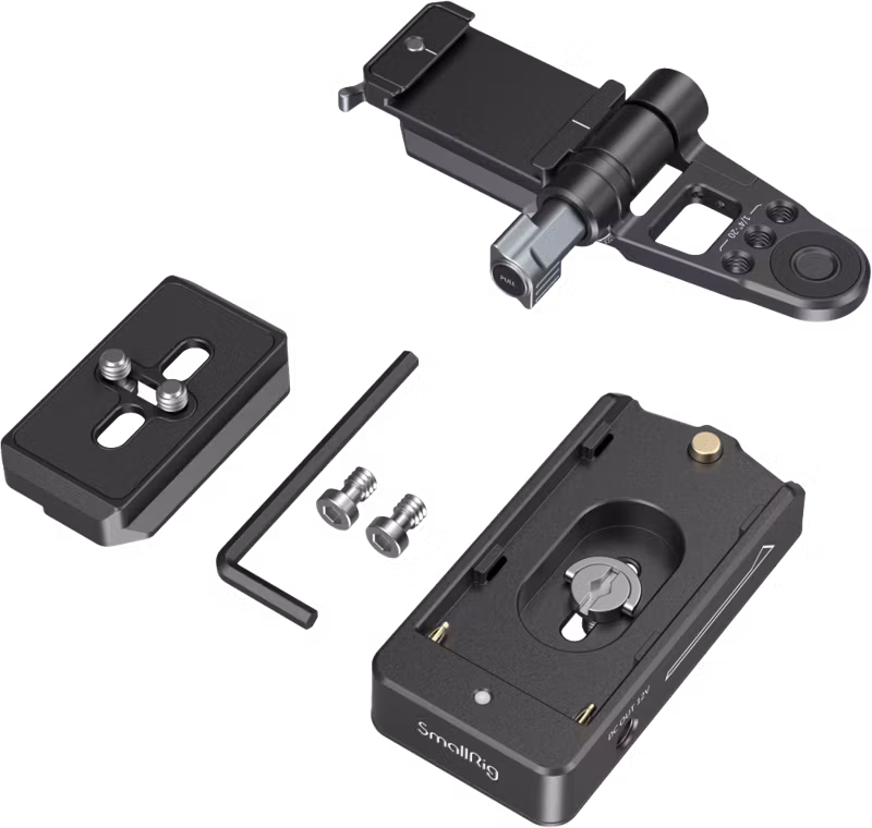 SmallRig 4696 NP-F Battery Adapter Mount Plate Kit for Mirrorless Cameras
