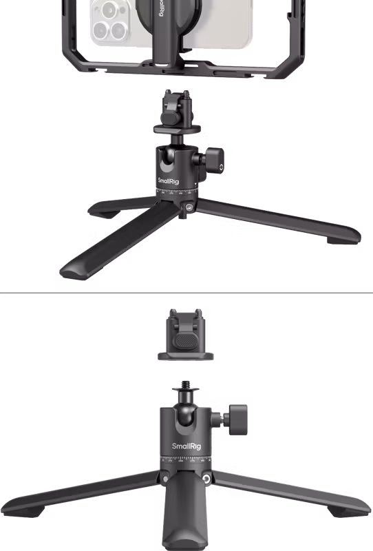 SmallRig 4704 All-in-One Video Kit for Smartphone Creators Qucik Pro Edition