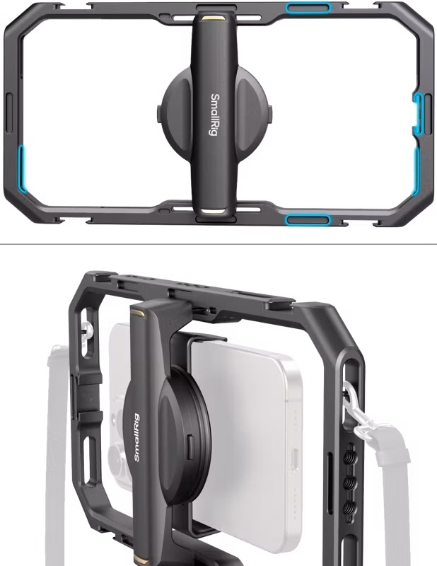 SmallRig 4597 All-in-One Video Kit for Smartphone Creators Quick Basic Edition