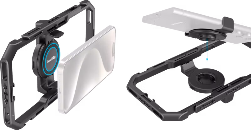 SmallRig 4597 All-in-One Video Kit for Smartphone Creators Quick Basic Edition