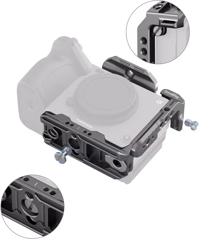 SmallRig 4772 HawkLock Quick Release Half Cage for Sony FX3 / FX30