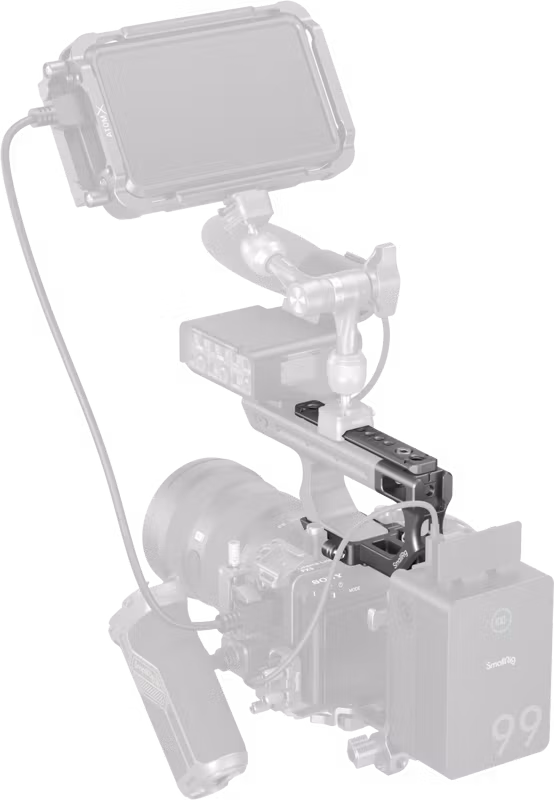 SmallRig 4830 Extension Mount Plate Kit for Sony FX3 / FX30 XLR Handle