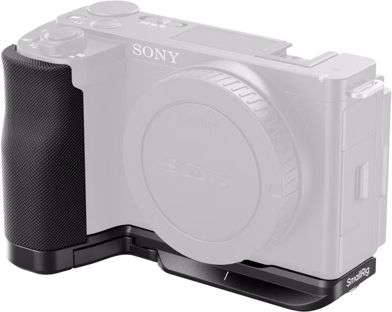 SmallRig 4778 L-Shape Mount Plate with Silicone Handle for Sony ZV-E10 II