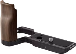 SmallRig 4864 L-Shape Mount Plate with Wooden Handle for Sony ZV-E10 II