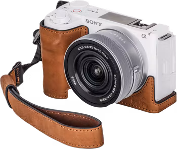 SmallRig 4889 Leather Case Kit for Sony ZV-E10 II Brown
