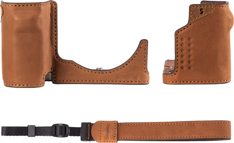 SmallRig 4889 Leather Case Kit for Sony ZV-E10 II Brown