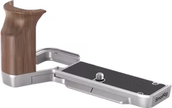 SmallRig 4796 L-Shape Mount Plate with Wooden Handle for Sony Alpha 7C II / Alpha 7CR