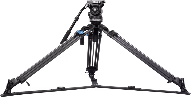 Sirui Pro Video Tripod Kit Rapid Twin-Leg SQ75+VHS10
