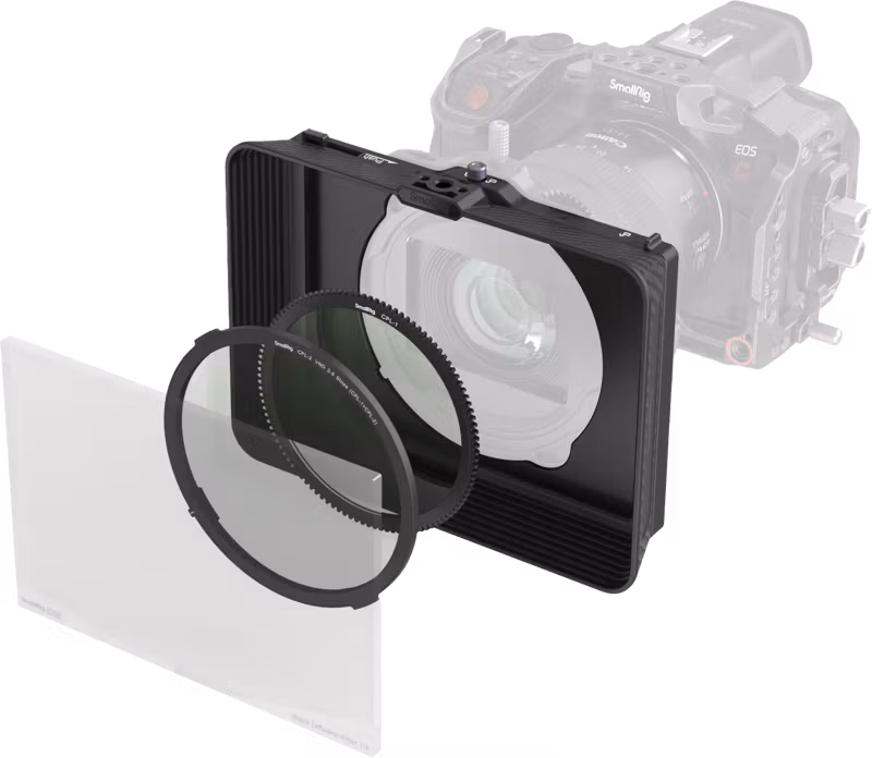 SmallRig 4411 Matte Box with Adjustable Clamp and VND Kit