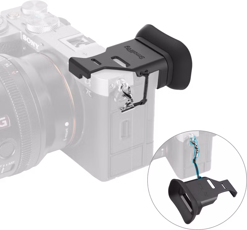 SmallRig 4819 Camera Viewfinder Eyecup for Sony Alpha 7C II / Alpha 7CR
