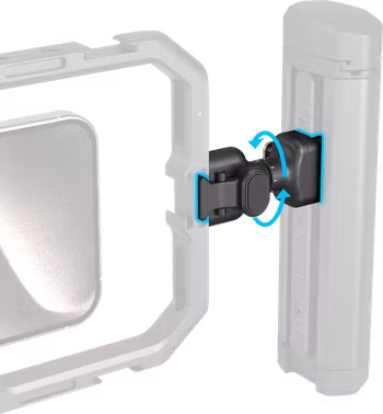 SmallRig 4842 Rotatable Bilateral Quick Release Side Handle