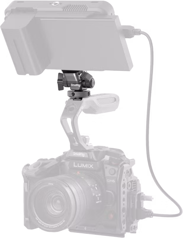 SmallRig 4888 HawkLock Quick Release Monitor Support with H21 Cold Shoe Mount