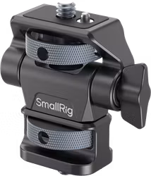 SmallRig 4886 Swivel and Tilt Adjustable Monitor Support with 1/4"-20 Screws