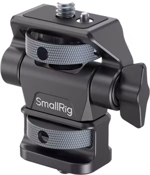 SmallRig 4886 Swivel and Tilt Adjustable Monitor Support with 1/4"-20 Screws