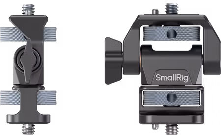 SmallRig 4886 Swivel and Tilt Adjustable Monitor Support with 1/4"-20 Screws