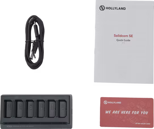 Hollyland Solidcom SE 6-Slot Charging Base