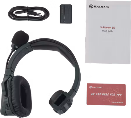 Hollyland Solidcom SE Wireless Stereo Remote Headset Single-Ear Version Fit for Solidcom SE