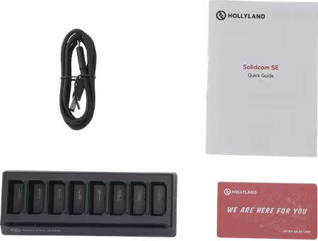 Hollyland Solidcom SE 8-Slot Charging Base