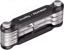SmallRig 4374 x FILM RIOT 7-in-1 Folding Wrench Set with Multiple Angle Positioning Black