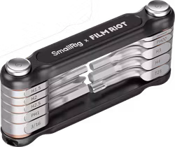 SmallRig 4375 x FILM RIOT 10-in-1 Folding Wrench Set with Multiple Angle Positioning Black