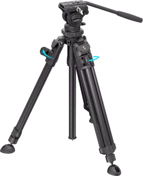SmallRig 4420 Lightweight Video Carbon Fiber Tripod Kit AD-50 Pro
